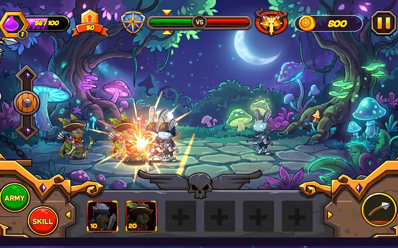 Lepusix Defense gameplay scene 2